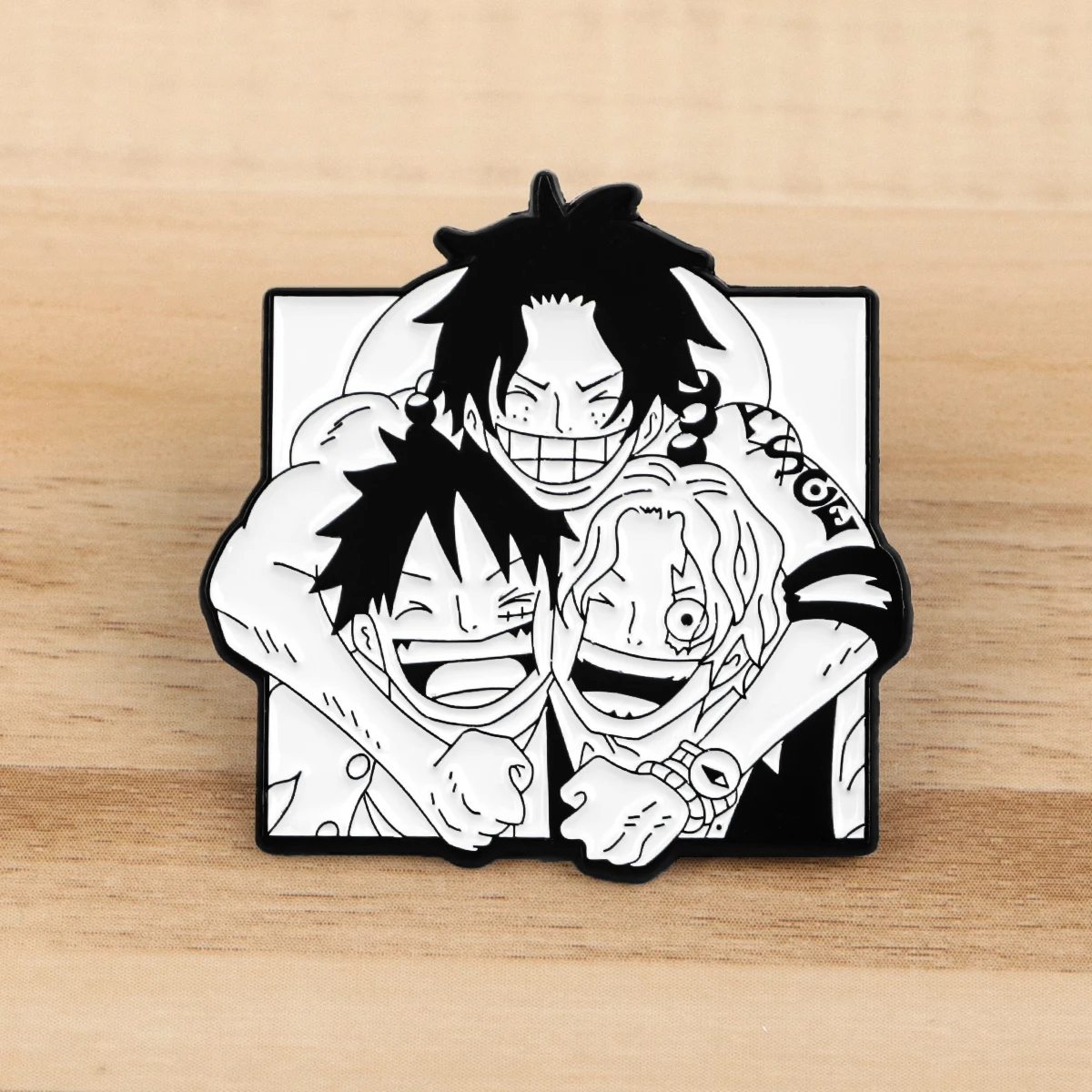 5pcs Anime Pirate Enamel Pin Cute Boy Brooch For Coat Women's Brooches Fashion Lapel Badges Jewelry Gift for Friends