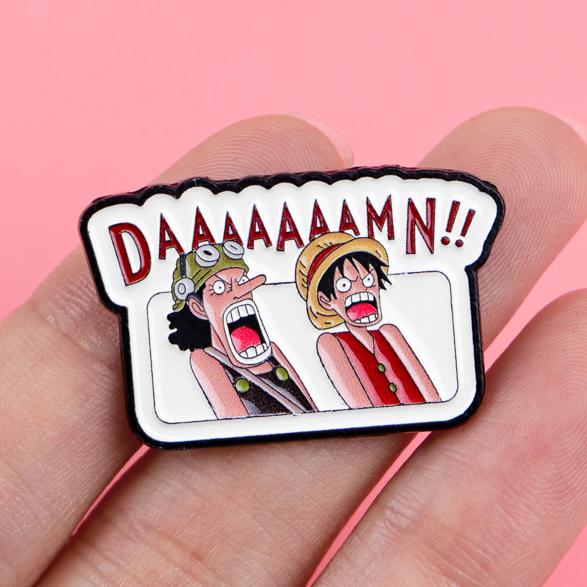 5pcs Anime Pirate Enamel Pin Cute Boy Brooch For Coat Women's Brooches Fashion Lapel Badges Jewelry Gift for Friends