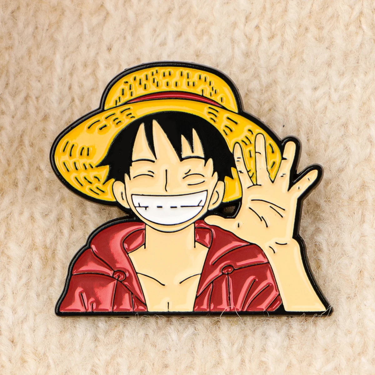 5pcs Anime Pirate Enamel Pin Cute Boy Brooch For Coat Women's Brooches Fashion Lapel Badges Jewelry Gift for Friends