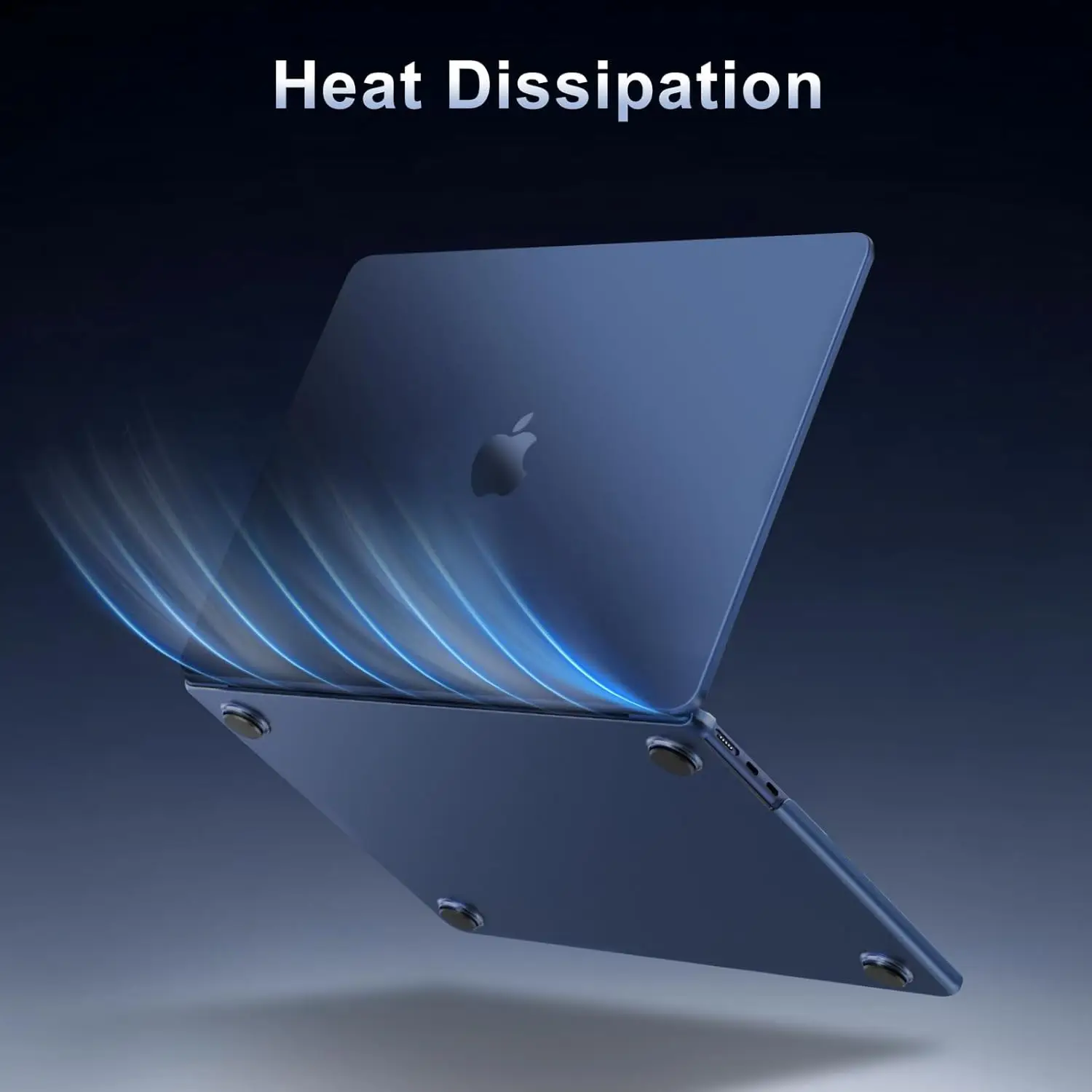 Matte Case For MacBook Air 13.6-inch (M5/M4/M3/M2, 2022–2026 A3449 A3240 A3113 A2681), Protective Matte Cover for Mac Air 13.6
