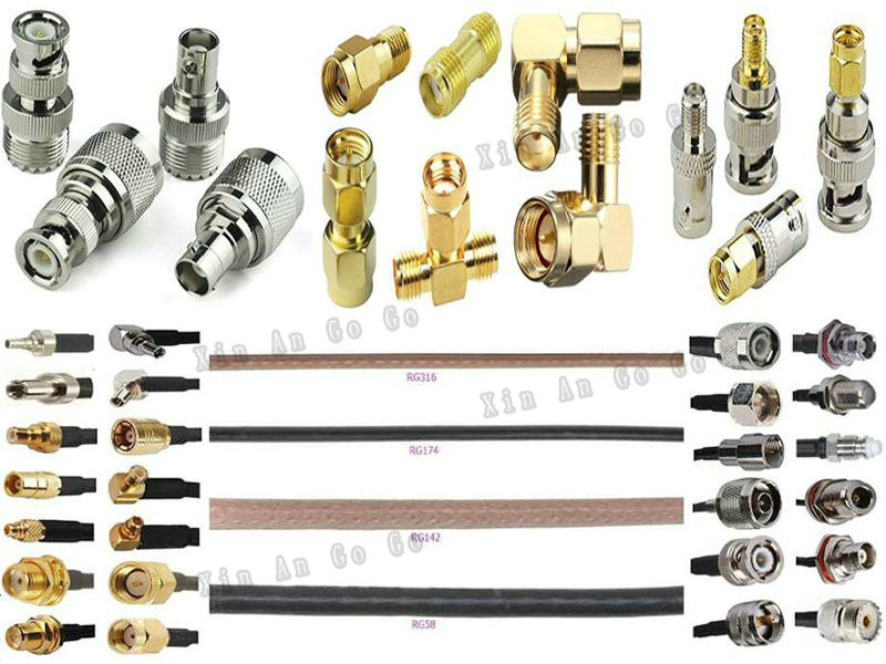 JX Store RF Coaxial Cable UHF Male to Male Connector UHF PL259 Male to UHF Male PL259 RG58 Pigtail Cable 30cm-20m