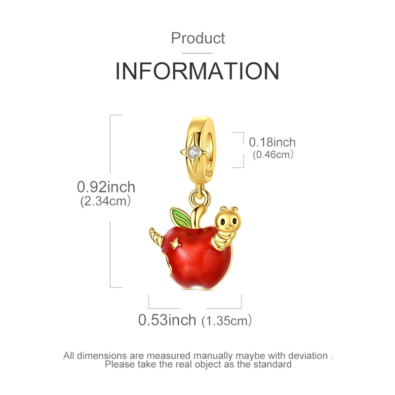 Hot 925 Sterling Silver Gold Charm Bead Pendant Airplane Elephant Heart Box Charm Fit Original Bracelet Woman DIY Jewelry Gift