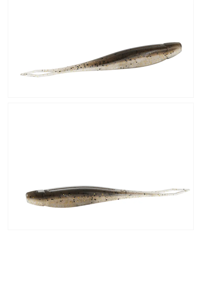 SUNMILE Shad Soft Jerkbait 80mm120mmTPE Floating Fluke Softbait ,Soft Lure For Feshwater Or Saltwater Bass Artificial