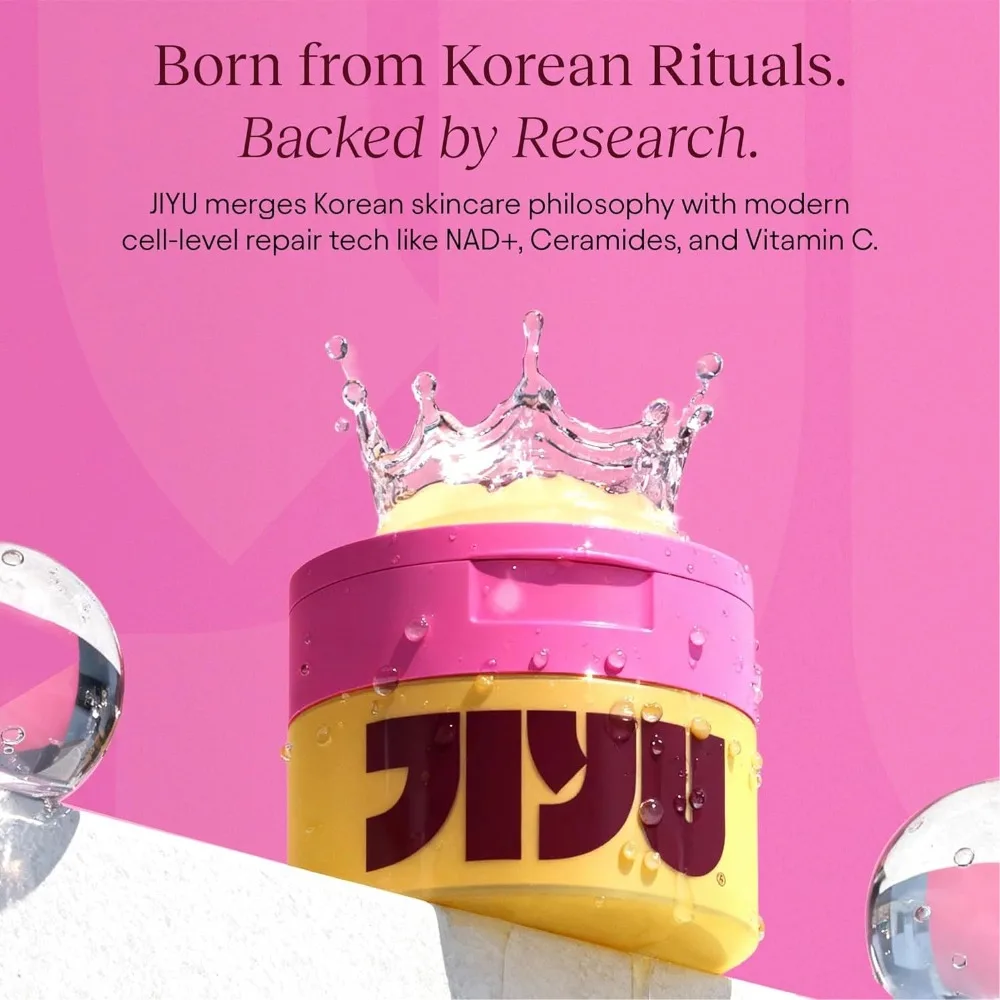 Korean NAD+ Anti-Aging Repair Cream Deeply Moisturizes Locks In Hydration Firms Brightens And Improves Uneven Skin Tone