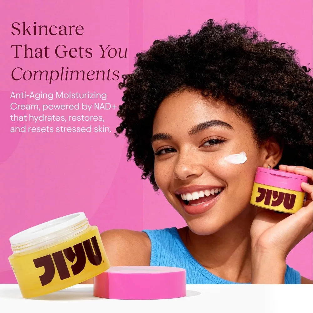Korean NAD+ Anti-Aging Repair Cream Deeply Moisturizes Locks In Hydration Firms Brightens And Improves Uneven Skin Tone