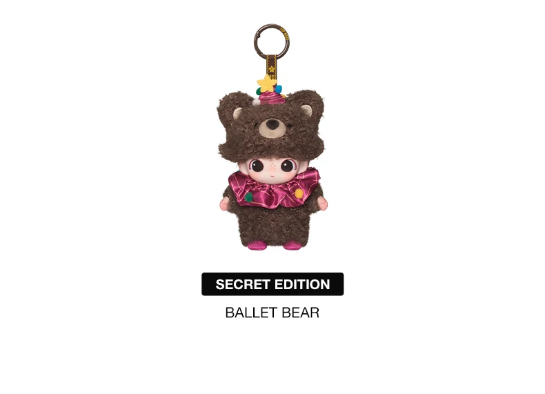 【EU EXCLD】POP MART DIMOO The Secret Theatre Club Series-Vinyl Plush Pendant Blind Box 1/6PCS Collectable Figure Cute Gift