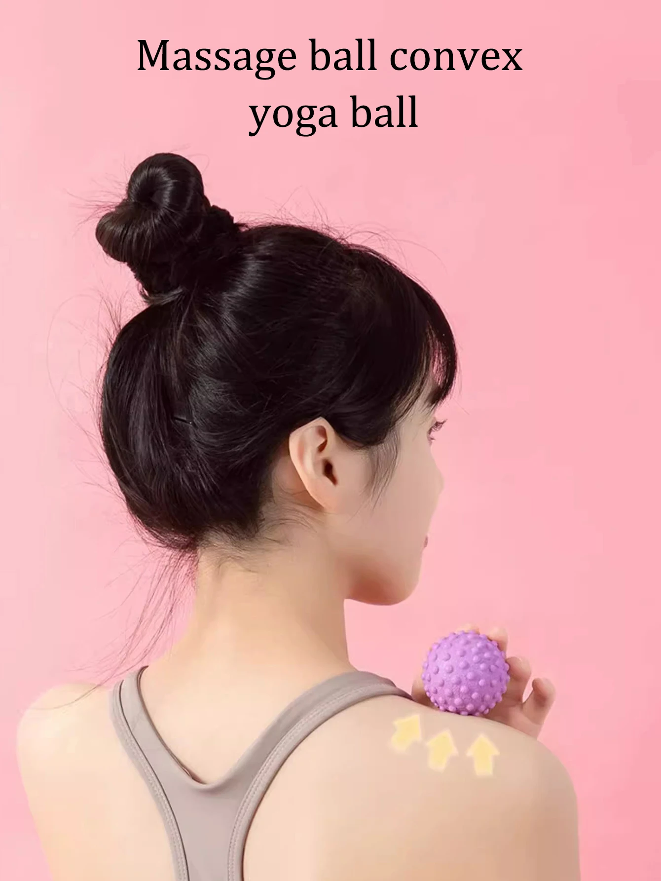 1-3pcs Fascia Ball Raised Point Massage Ball Posture Master Yoga Ball Waist and Back Foot Massage Ball