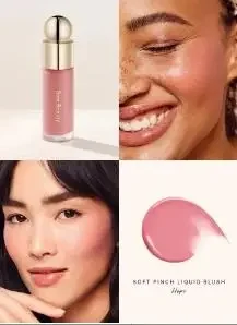 Rare Beauty Blush Set Liquid Mashed potatoes Blush Enhance Qi Blood Blush Powder Blush with Fine Texture Easy To Apply Blend