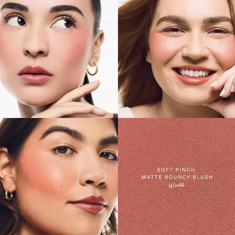 Rare Beauty Blush Set Liquid Mashed potatoes Blush Enhance Qi Blood Blush Powder Blush with Fine Texture Easy To Apply Blend