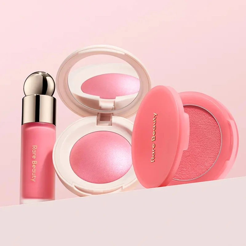 Rare Beauty Blush Set Liquid Mashed potatoes Blush Enhance Qi Blood Blush Powder Blush with Fine Texture Easy To Apply Blend