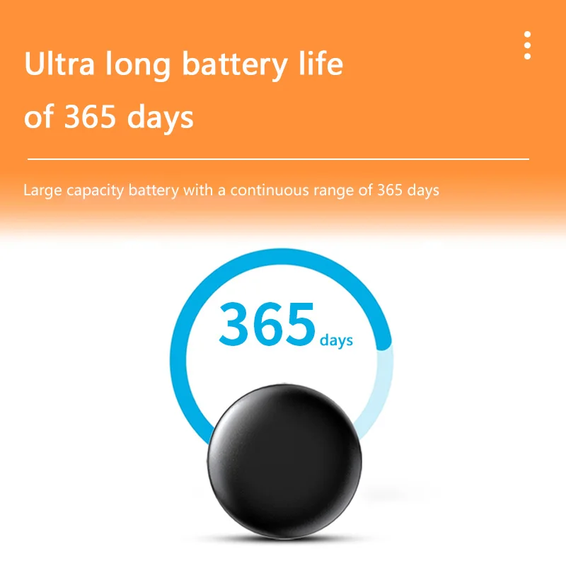 Mini Smart GPS Tracker Anti-Lost Reminder For Car Pets Kids Bag Air Tag Bluetooth Finder Tracking Device Locator For IOS Android