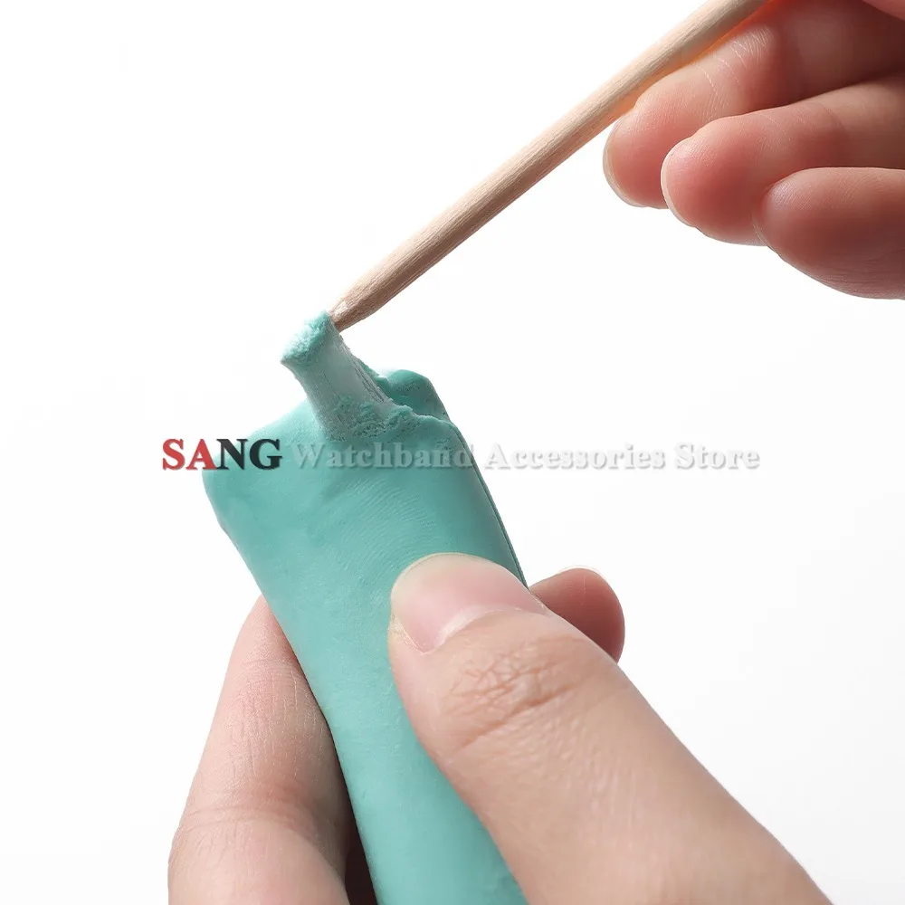 Bergeon 6033 7033 Watch Dial Cleaner for Watchmakers Green Watch Dust Removal Tool Rodico Putty Watches Dial Repair Cleaner Tool