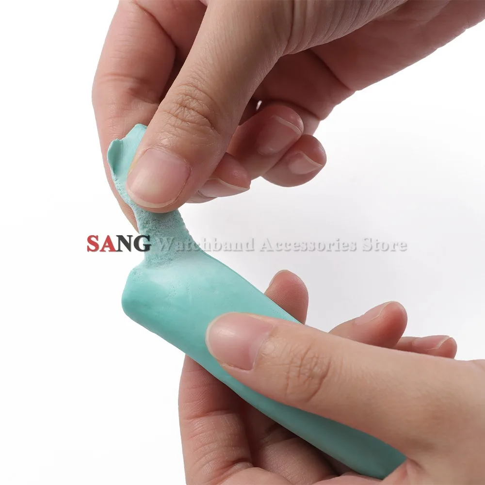 Bergeon 6033 7033 Watch Dial Cleaner for Watchmakers Green Watch Dust Removal Tool Rodico Putty Watches Dial Repair Cleaner Tool