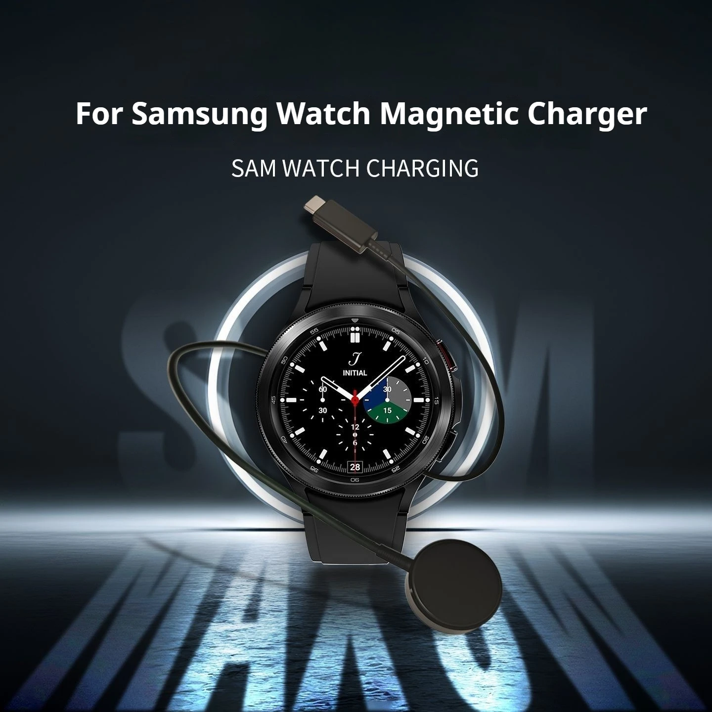 Magnetic Wireless Charger For SAMSUNG Galaxy Watch8/7/6Classic/5 Pro 4/3/2Active USB-C Fast Charging Stand Fast Charging Dock