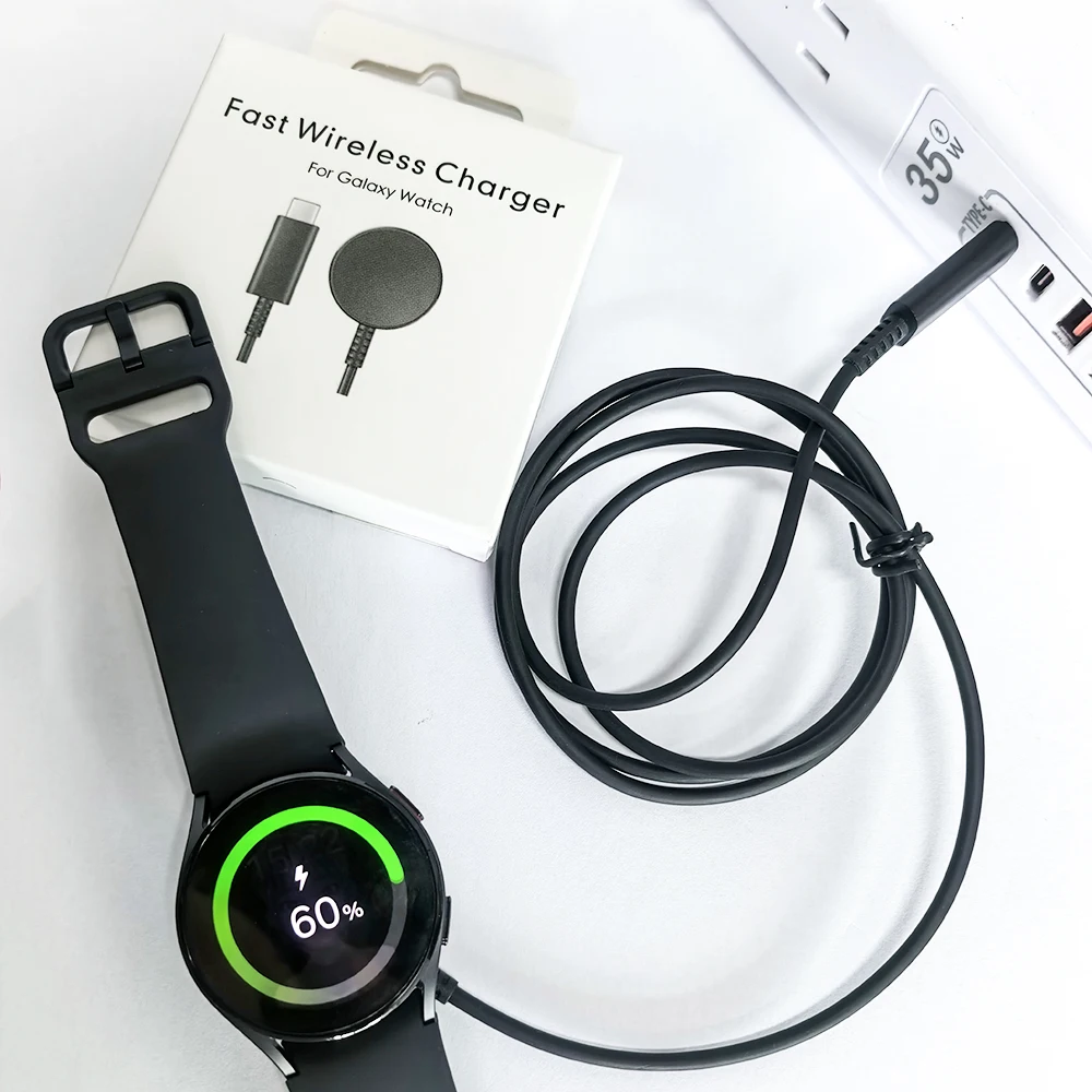 Magnetic Wireless Charger For SAMSUNG Galaxy Watch8/7/6Classic/5 Pro 4/3/2Active USB-C Fast Charging Stand Fast Charging Dock