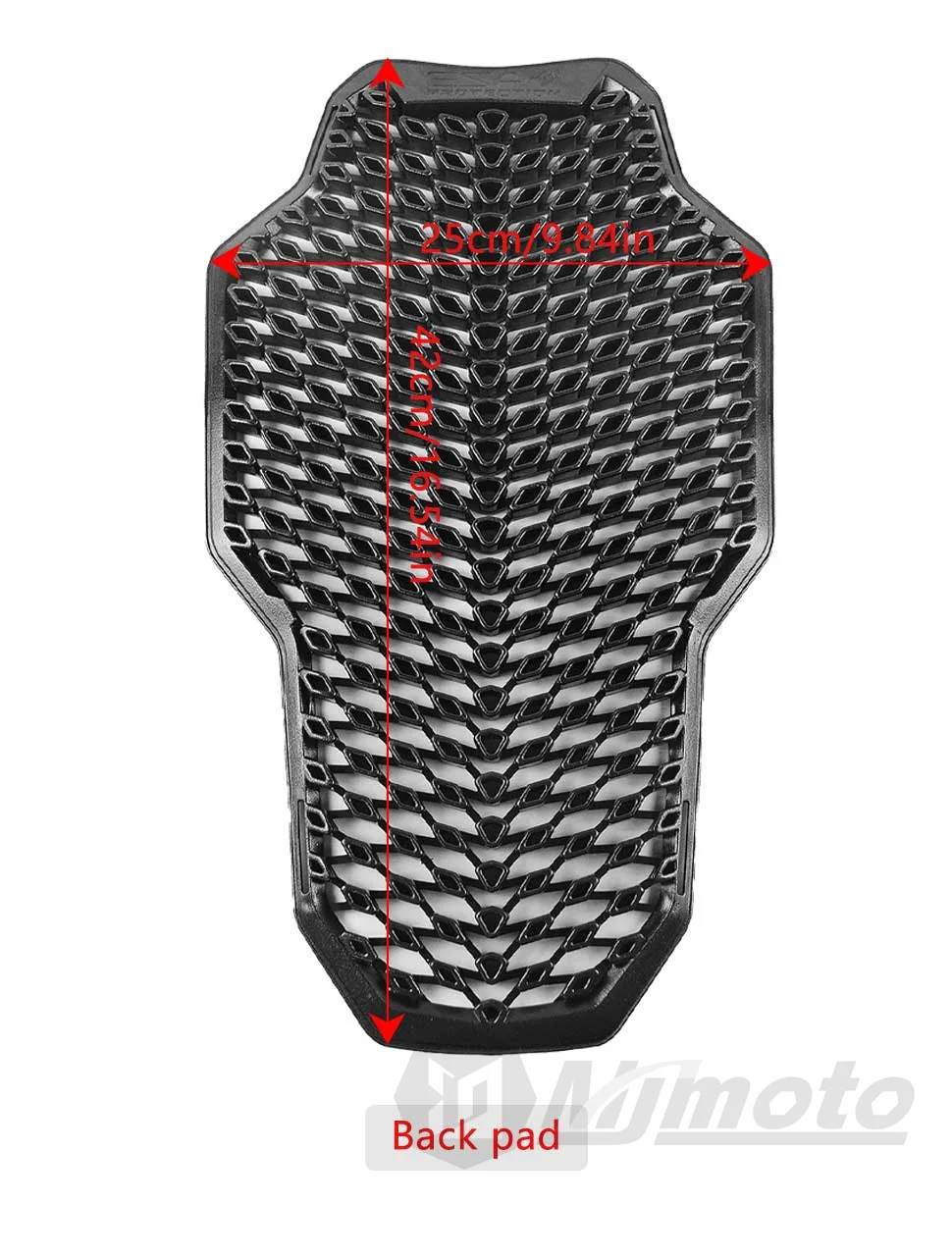 Motorcycle Protector Armor Anti-Shock Back Pad CE Level 2 Riding Shoulder Elbow Knee Pads Built-in Guard Gear for Riding Safety