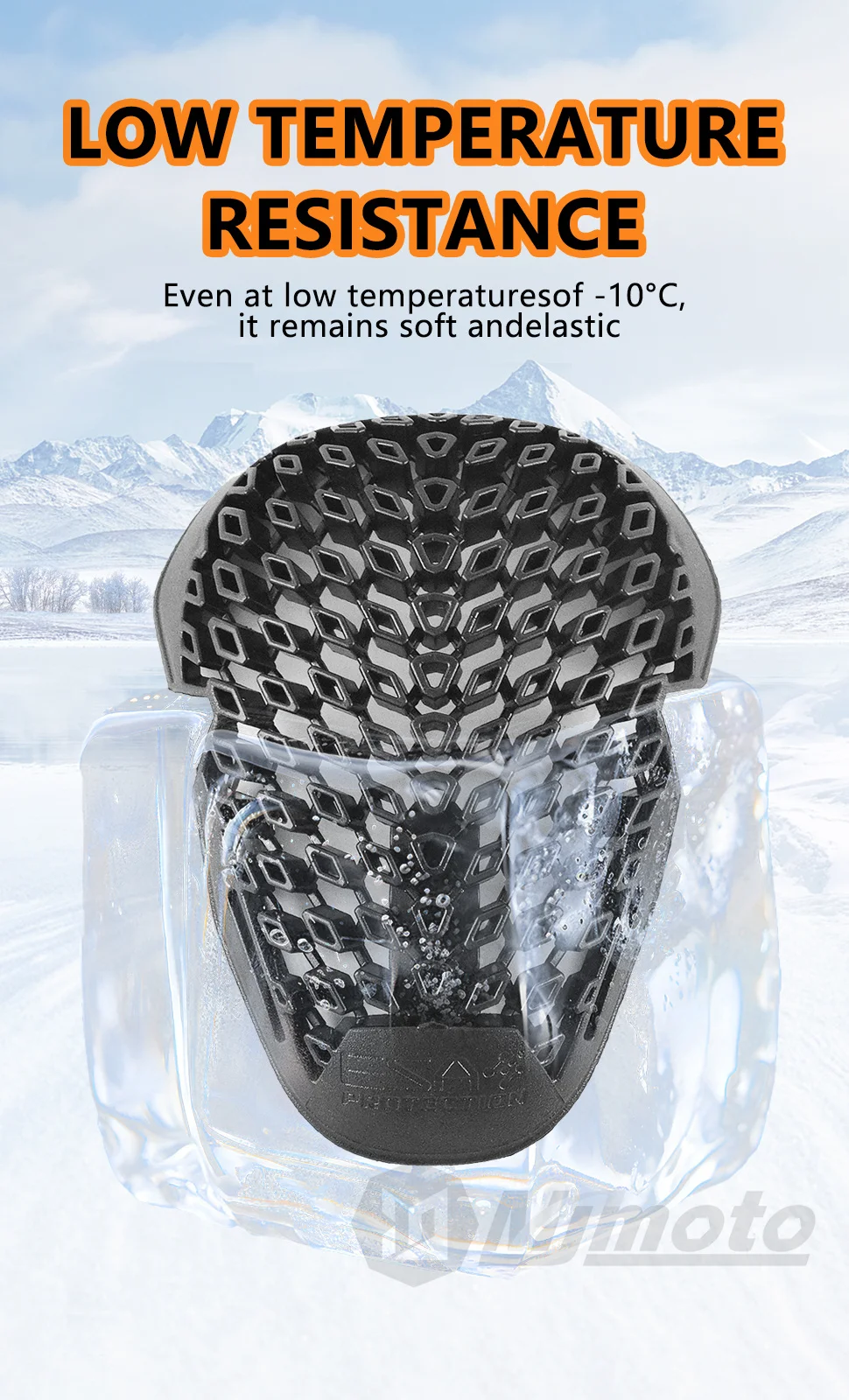 Motorcycle Protector Armor Anti-Shock Back Pad CE Level 2 Riding Shoulder Elbow Knee Pads Built-in Guard Gear for Riding Safety