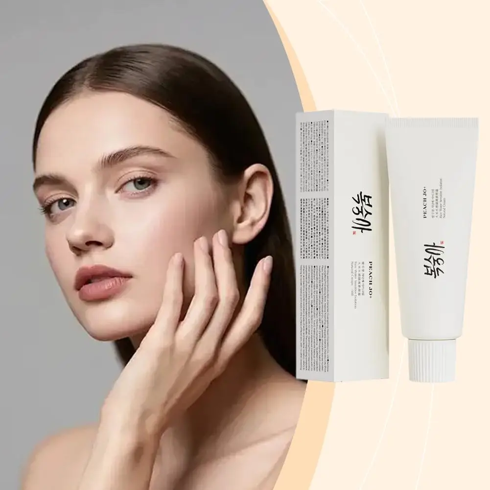 Korean Rice Extract Sunscreen Cream SPF50+ – Hydrating Moisturizing Tone-Up Primer, Lightweight Concealer, Even Skin Tone