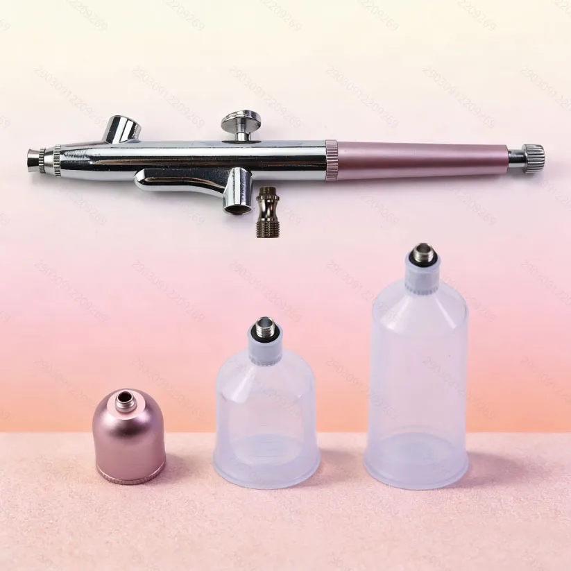 0.3mm Nozzle Portable Single-Action Airbrush Pen – Easy to Use, Versatile Spray Gun for Nail Art, Model Painting and Crafts