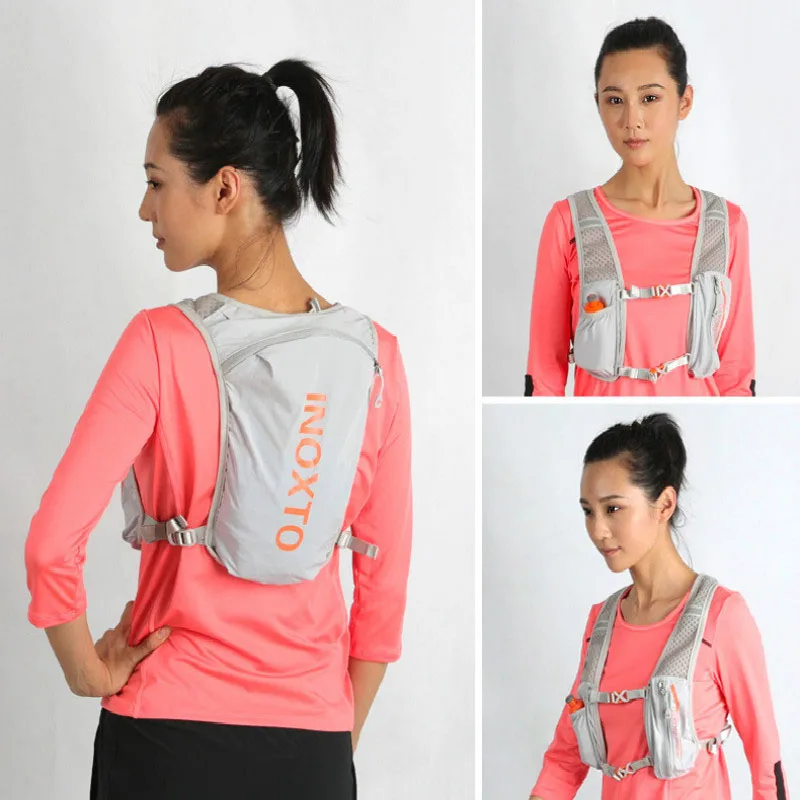 5L Breathable Hydration Vest, Lightweight Running Backpack for Cycling, Jogging, Marathon, Hiking, Climbing, And Outdoor Sports