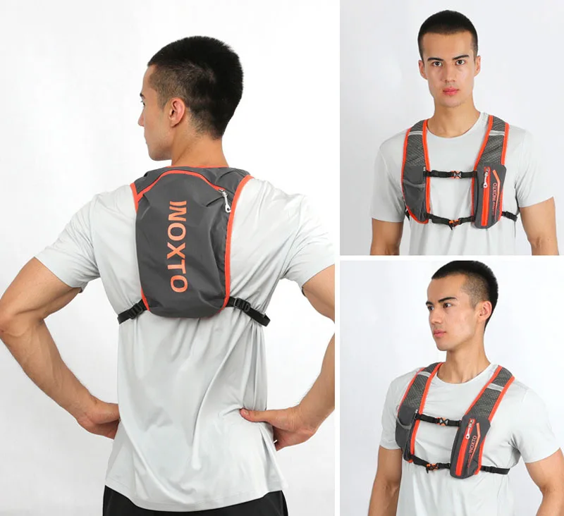 5L Breathable Hydration Vest, Lightweight Running Backpack for Cycling, Jogging, Marathon, Hiking, Climbing, And Outdoor Sports