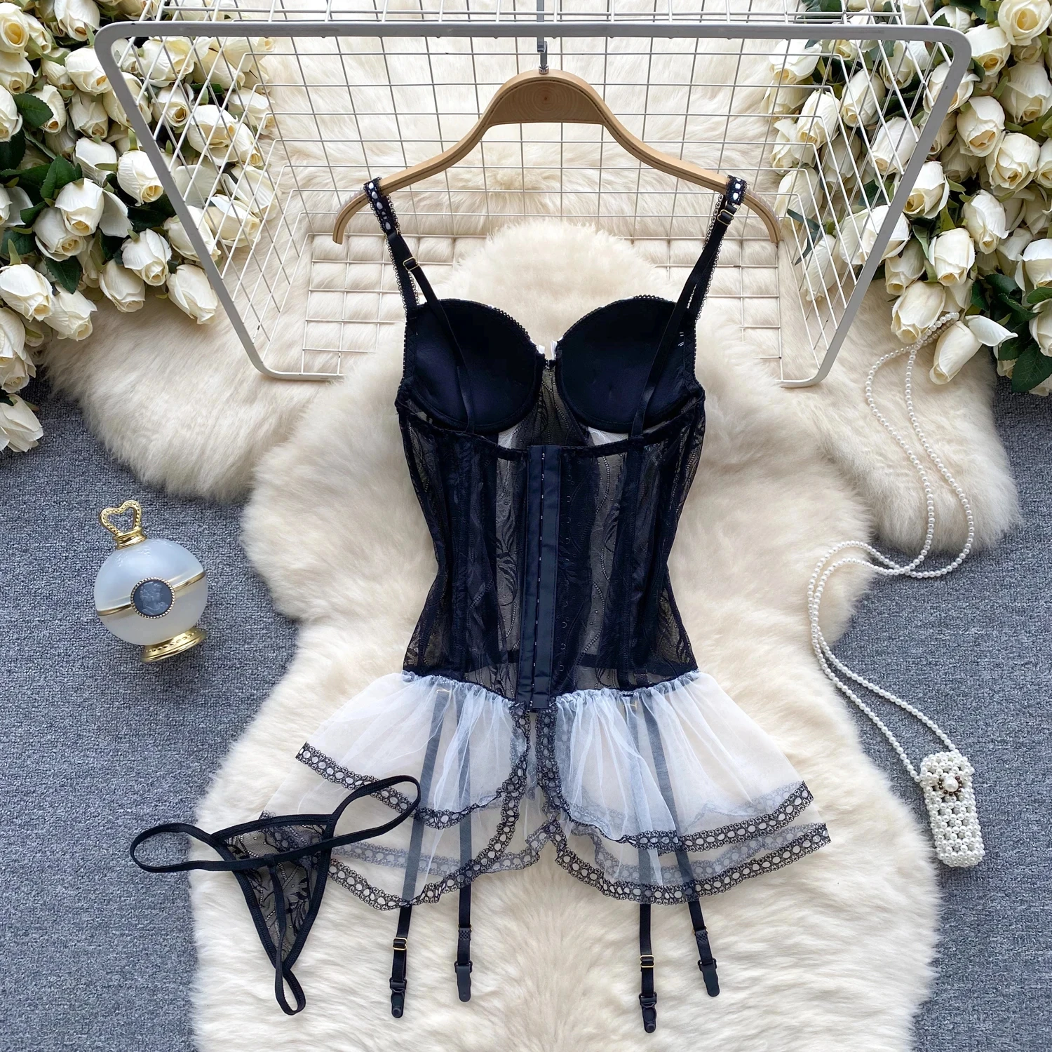 Women Leopard Print Velour Bodysuits Fashion One Piece Combination Halter Vintage Bodycon Sexy Onesie Lingerie Comfortable New