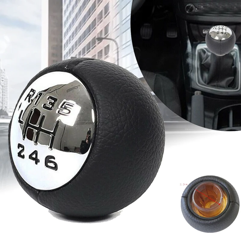 Car 5/6 Speed Gear Shift Lever Knob Head for Peugeot 307 308 3008 407 5008 807 Citroen C3 C4 C8