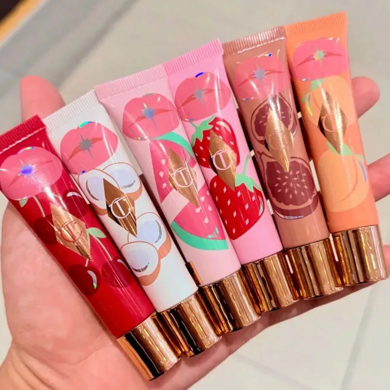 Hot Selling CT Jelly Lip Gloss High-Shine Plumping Hydrating Volumizing Vitamin E for Daily Wear Gloss Balm Natural Lips Cosmeti