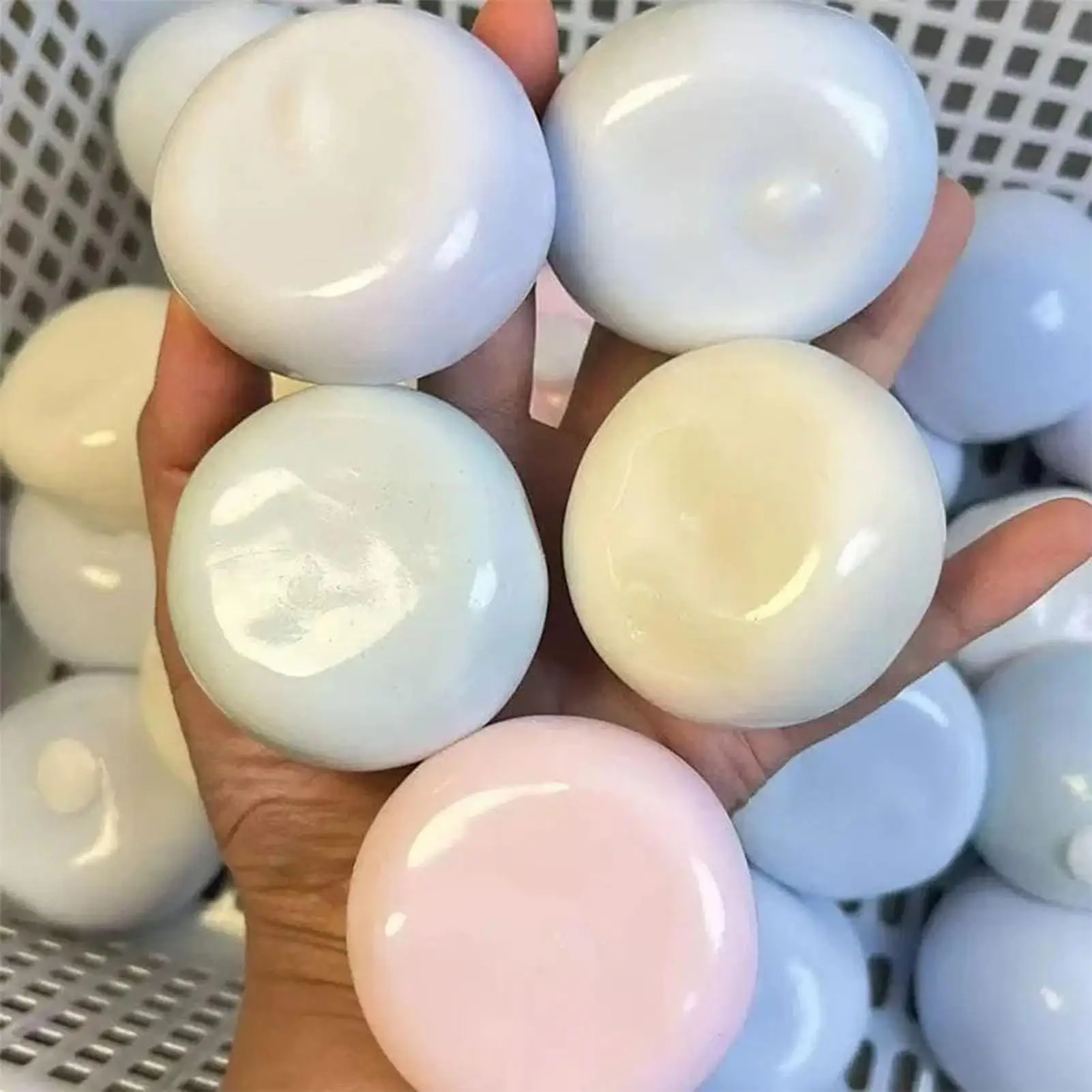 Realistic Mochi-like Texture Stress Ball Soft Fidget Sensory Toy For AutismSlow Rebound Squeeze Toy For Adults Kids Christmas
