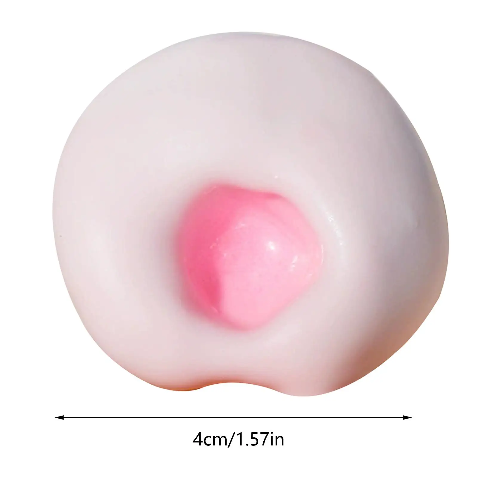 Realistic Mochi-like Texture Stress Ball Soft Fidget Sensory Toy For AutismSlow Rebound Squeeze Toy For Adults Kids Christmas