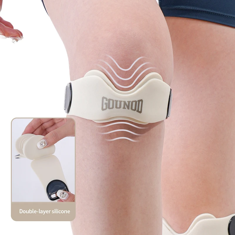 1PC/2PC Gounod Professional Knee Support Running Cycling Basketball Training Outdoor Fitness Exercise Adjustable Strap Durable
