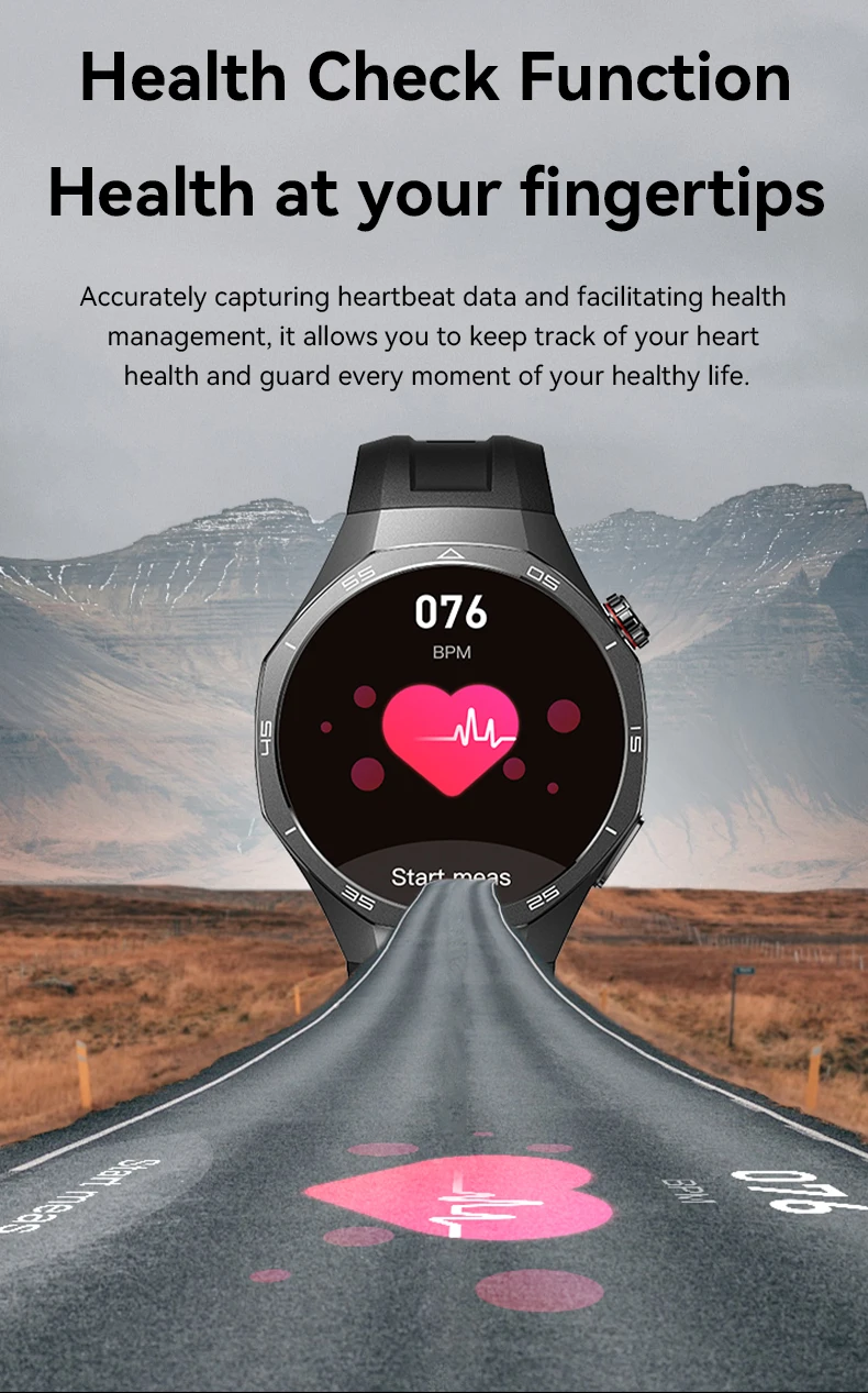 LAXASFIT 2026 New Smart Watch Men's 1.52 HD Screen Bluetooth Talk Heart Rate Monitor Men Women NFC Outdoor Sports Smart Watch