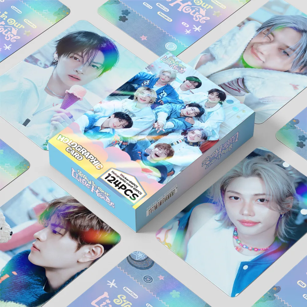 55Pcs/92Pcs Idol SKZOO Stray Kids New Series 6TH FANMEETING Lomo Cards Postcards Felix HyunJin Jisung Woojin Chan Fans Gifts