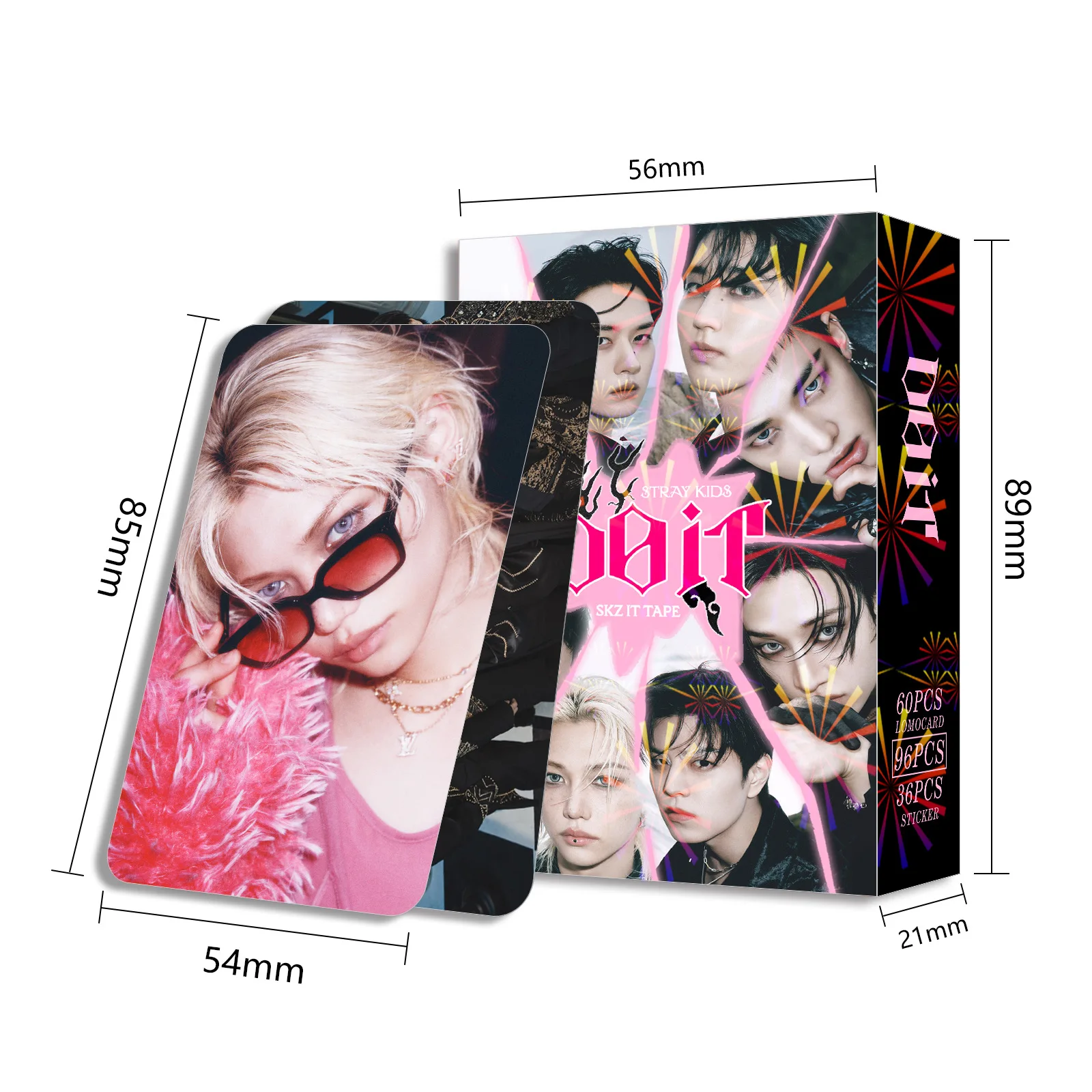 55Pcs/92Pcs Idol SKZOO Stray Kids New Series 6TH FANMEETING Lomo Cards Postcards Felix HyunJin Jisung Woojin Chan Fans Gifts