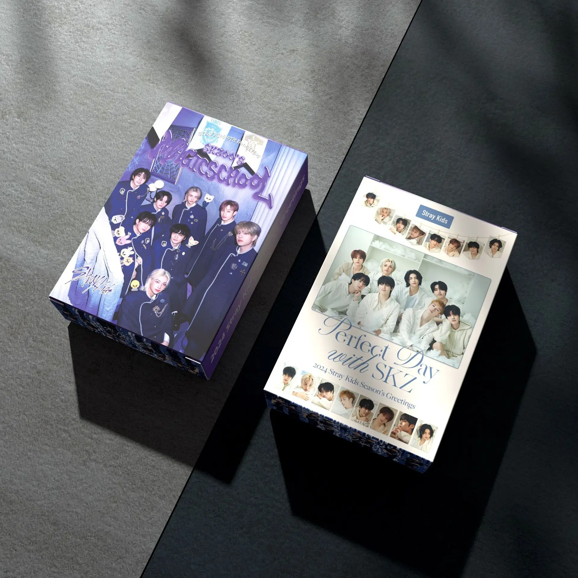 55Pcs/92Pcs Idol SKZOO Stray Kids New Series 6TH FANMEETING Lomo Cards Postcards Felix HyunJin Jisung Woojin Chan Fans Gifts