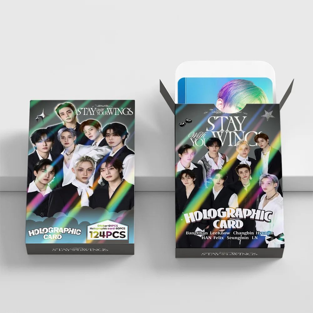 55Pcs/92Pcs Idol SKZOO Stray Kids New Series 6TH FANMEETING Lomo Cards Postcards Felix HyunJin Jisung Woojin Chan Fans Gifts