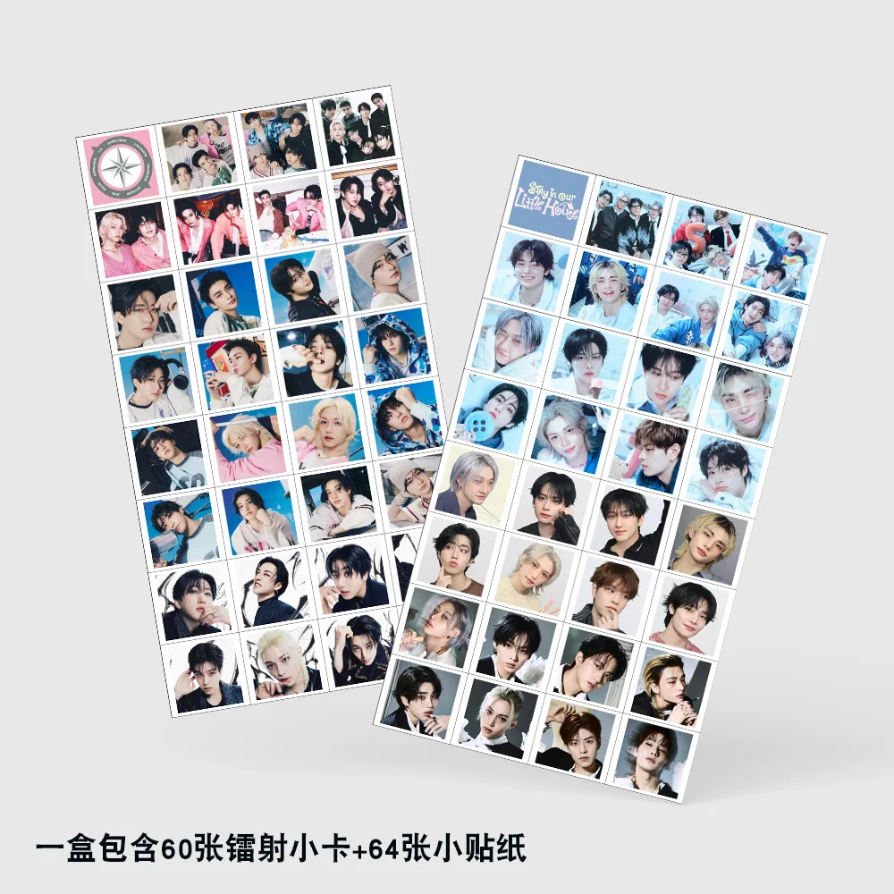 55Pcs/92Pcs Idol SKZOO Stray Kids New Series 6TH FANMEETING Lomo Cards Postcards Felix HyunJin Jisung Woojin Chan Fans Gifts