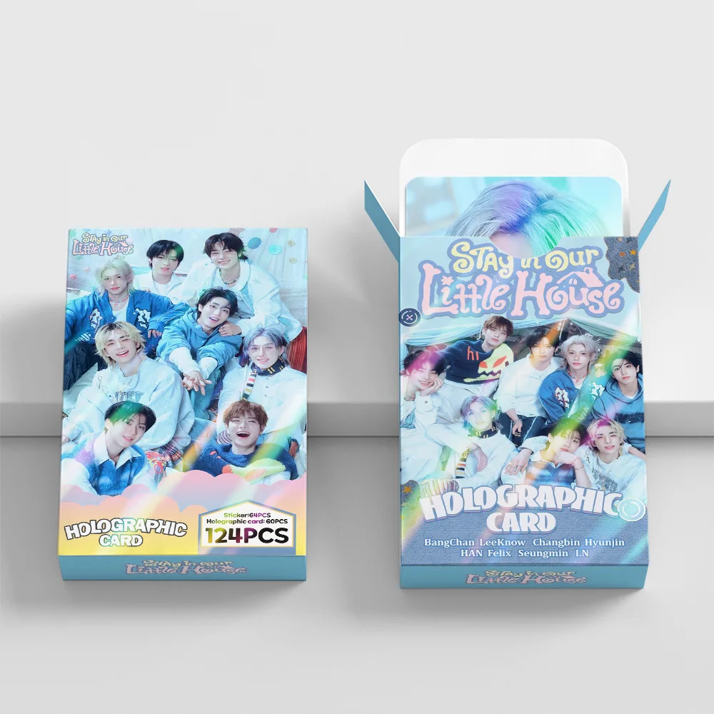 55Pcs/92Pcs Idol SKZOO Stray Kids New Series 6TH FANMEETING Lomo Cards Postcards Felix HyunJin Jisung Woojin Chan Fans Gifts