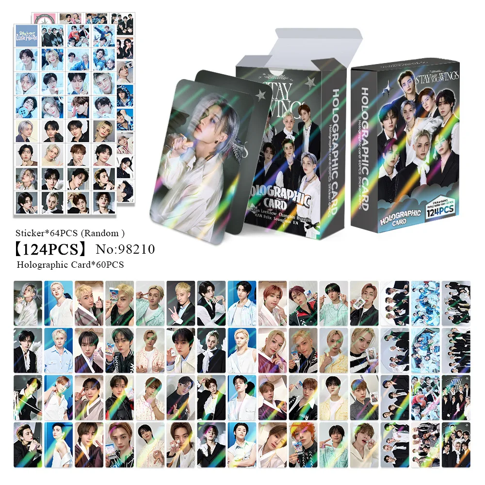 55Pcs/92Pcs Idol SKZOO Stray Kids New Series 6TH FANMEETING Lomo Cards Postcards Felix HyunJin Jisung Woojin Chan Fans Gifts