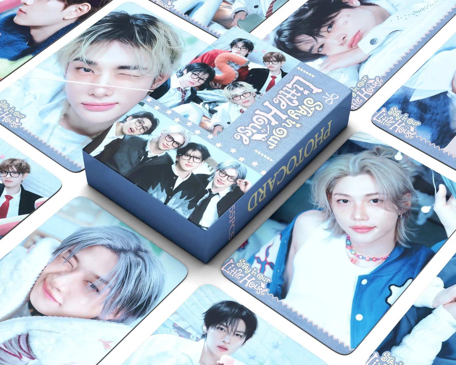 55Pcs/92Pcs Idol SKZOO Stray Kids New Series 6TH FANMEETING Lomo Cards Postcards Felix HyunJin Jisung Woojin Chan Fans Gifts