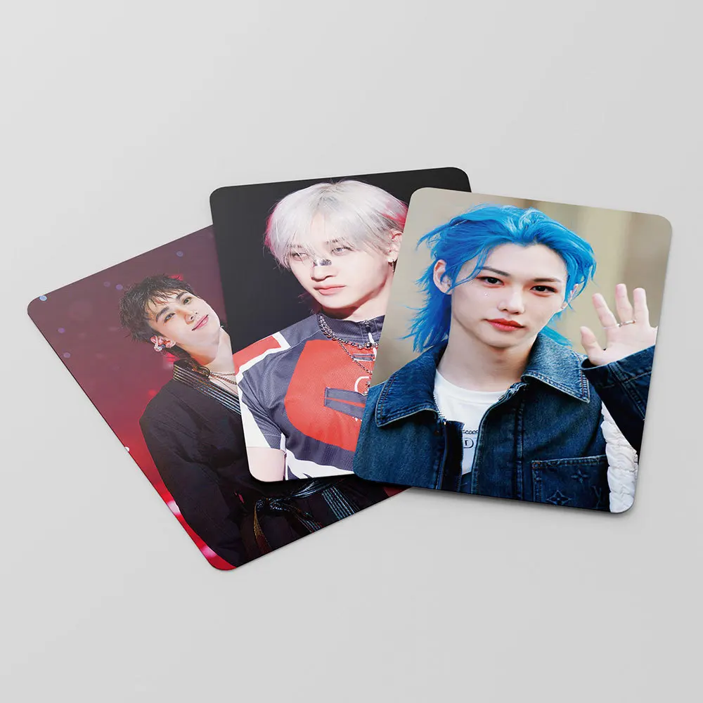 55Pcs/92Pcs Idol SKZOO Stray Kids New Series 6TH FANMEETING Lomo Cards Postcards Felix HyunJin Jisung Woojin Chan Fans Gifts