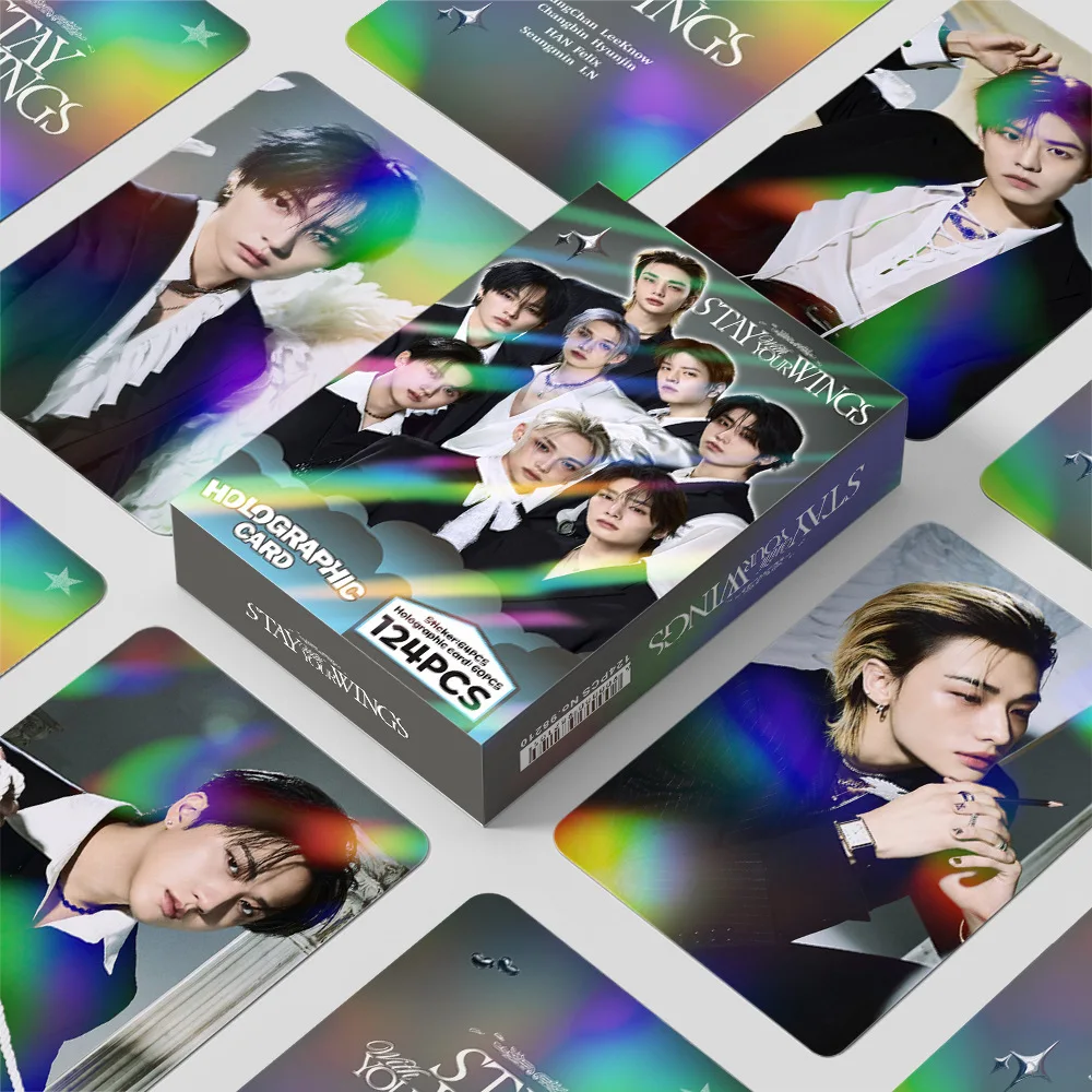 55Pcs/92Pcs Idol SKZOO Stray Kids New Series 6TH FANMEETING Lomo Cards Postcards Felix HyunJin Jisung Woojin Chan Fans Gifts