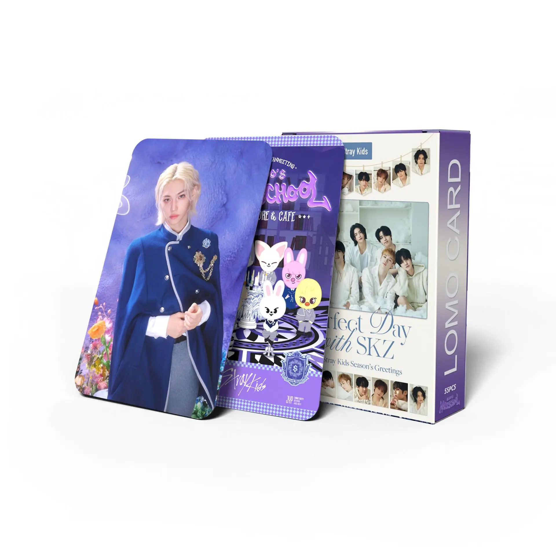 55Pcs/92Pcs Idol SKZOO Stray Kids New Series 6TH FANMEETING Lomo Cards Postcards Felix HyunJin Jisung Woojin Chan Fans Gifts