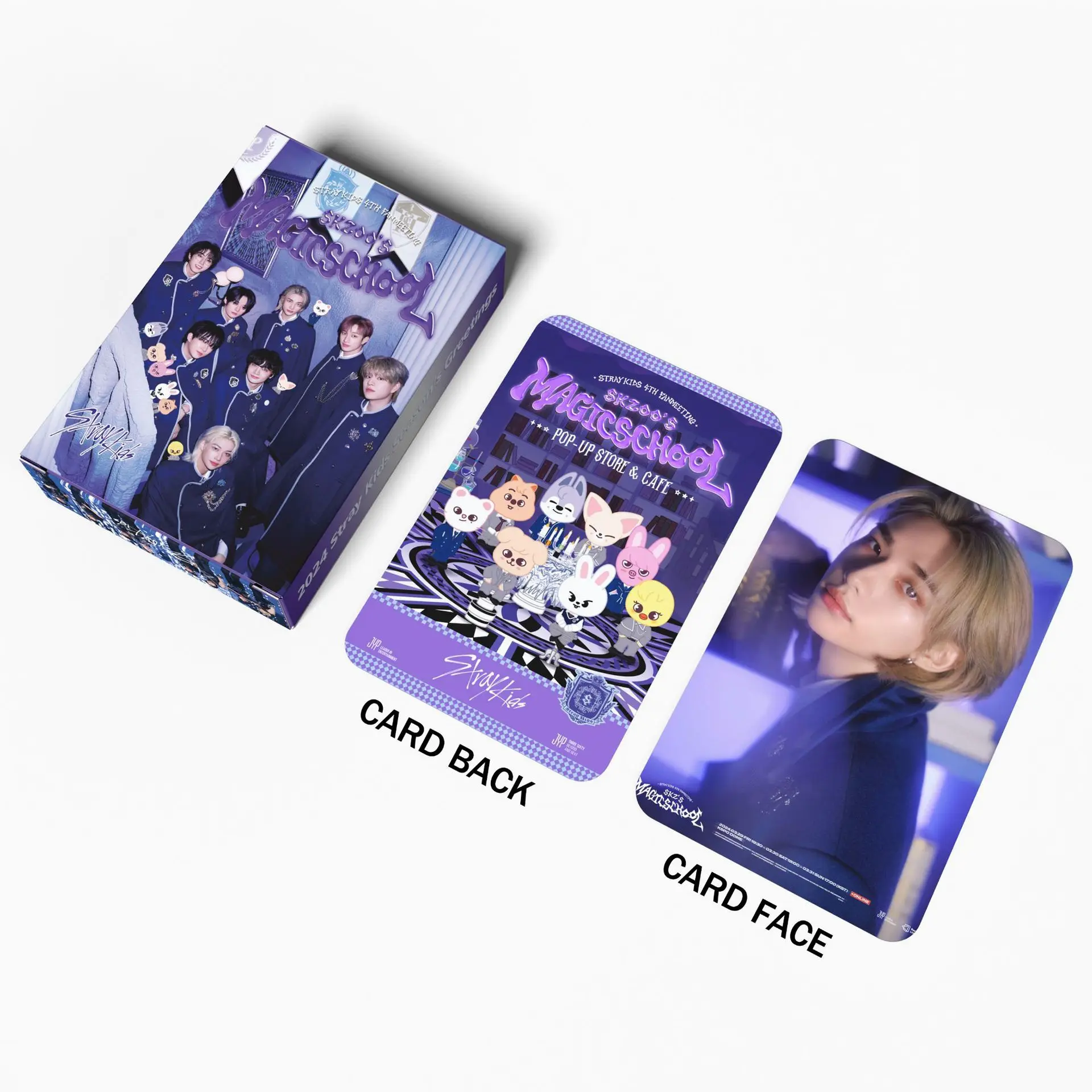 55Pcs/92Pcs Idol SKZOO Stray Kids New Series 6TH FANMEETING Lomo Cards Postcards Felix HyunJin Jisung Woojin Chan Fans Gifts