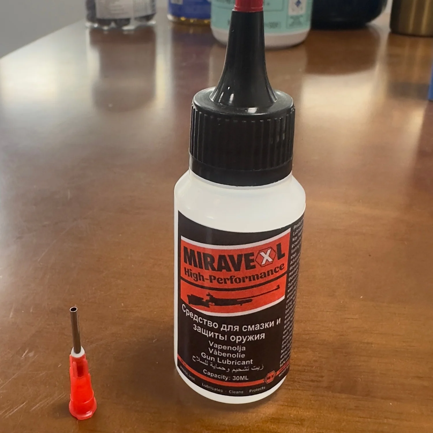 CLP Gun Cleaner Lubricant Protectant 30ml Precision Needle Oiler Steel Tip Firearm Rifle Maintenance Oil Rust Prevent Tool