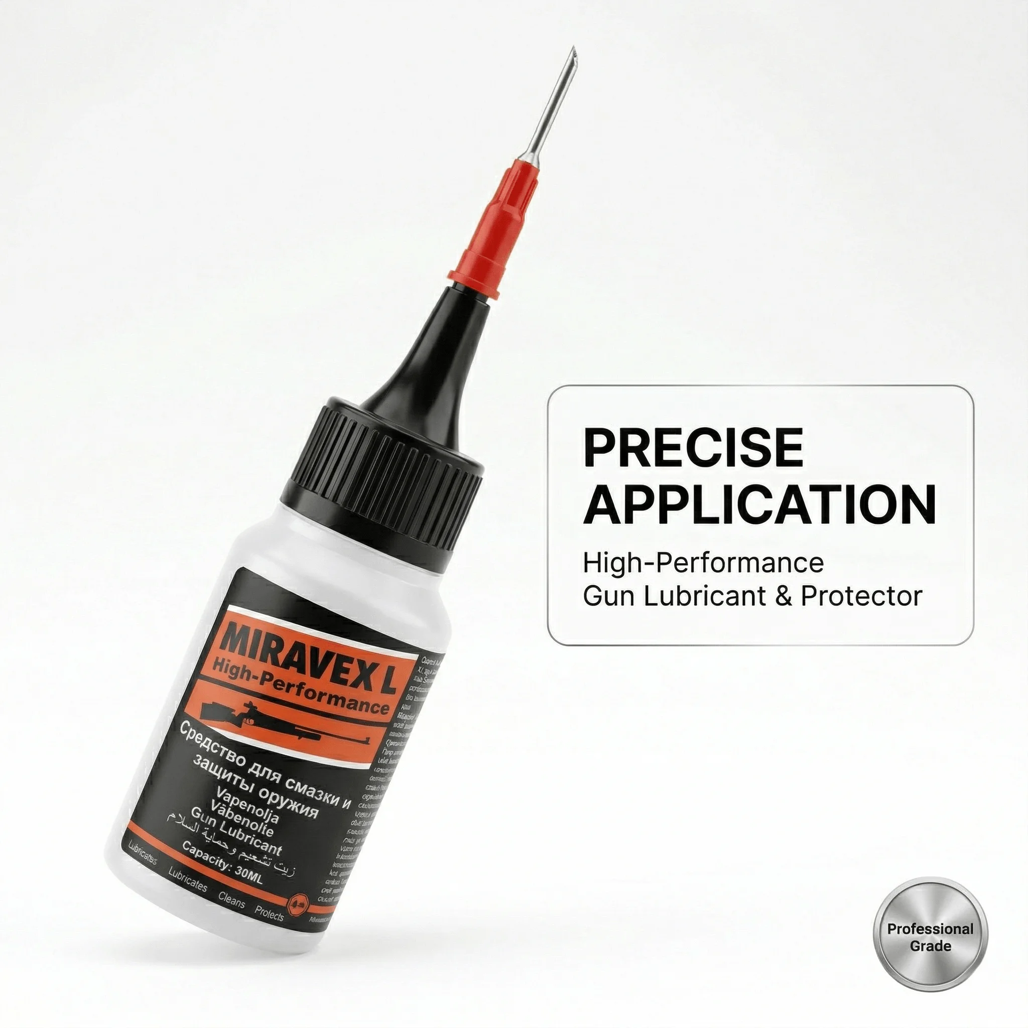 CLP Gun Cleaner Lubricant Protectant 30ml Precision Needle Oiler Steel Tip Firearm Rifle Maintenance Oil Rust Prevent Tool