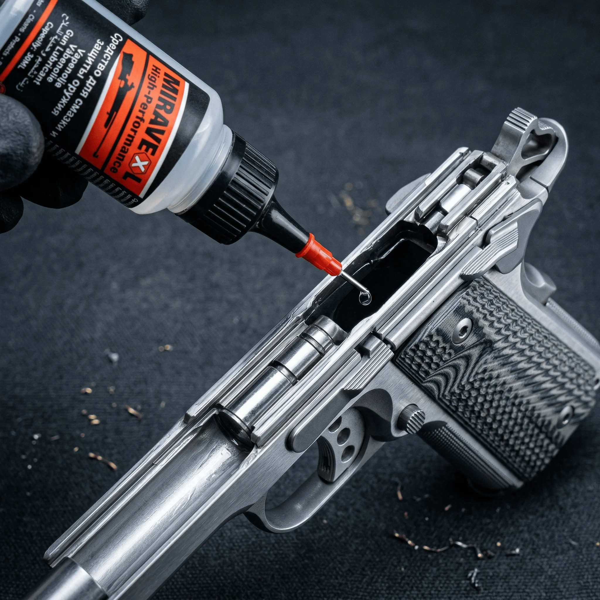 CLP Gun Cleaner Lubricant Protectant 30ml Precision Needle Oiler Steel Tip Firearm Rifle Maintenance Oil Rust Prevent Tool