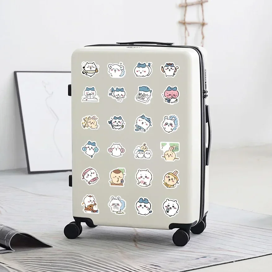 100pcs Cute Chiikawa Stickers DIY Waterproof Vinyl Scrapbook Water Cup Phone Case Lovely Cartoon Anime Sticker Kids Gift Toy