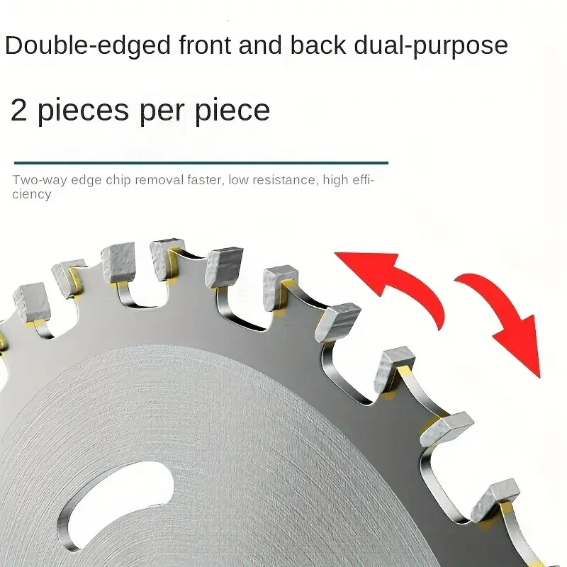 5-Inch/125Mm 40-Tooth Nail-Resistant Woodworking Saw Blade, 125mm Cutting Blade, Suitable for Wood, Plastic, and Metal, Mini Circular Saw Blade, Rotary Cutting Tool Blade, Hardware Tool Accessories, Tungsten Carbide Steel