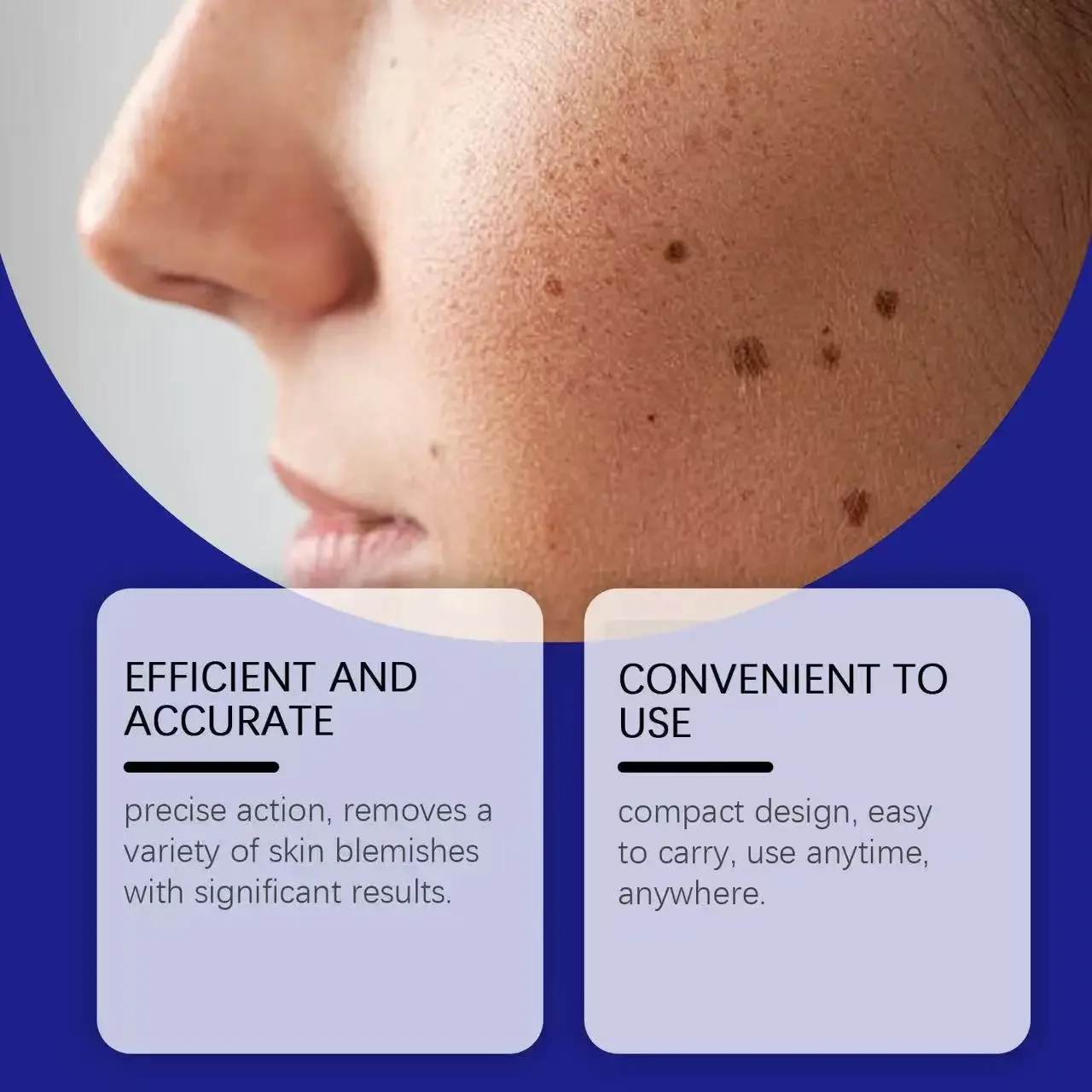 New Facial Beauty Device Eye Massager Blue Light Black Eye Circles Facial Care Tool Lightening Texture Maintaining Eye Bags